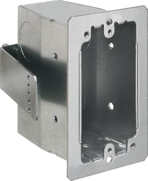 double sided in wall junction box|outlet receptacle box.